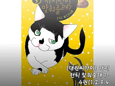 대원씨아이 가지런히 맞춰줄래 1-4권 관련 이미지